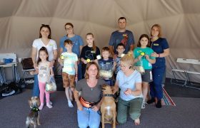 Каністерапія "Лапка в долоньку" для мам та їхніх дітей в УЖВ ХАБ Бородянка 20 червня