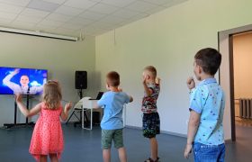 Захід «Патріотичні руханки для дітей: зміцнюй дух та тіло» в УЖВ ХАБ Бородянка 22 червня 2024 року