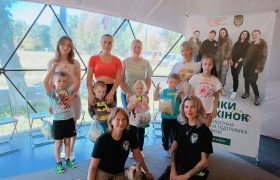 Каністерапія для мам та їхніх дітей в УЖВ ХАБ Бородянка 22 вересня 2024 року
