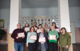 ГО «Українська Жіноча Варта» провела серію вишколів із протимінної безпеки для школярів с.Коростівці, Жмеринського району, Вінницької області