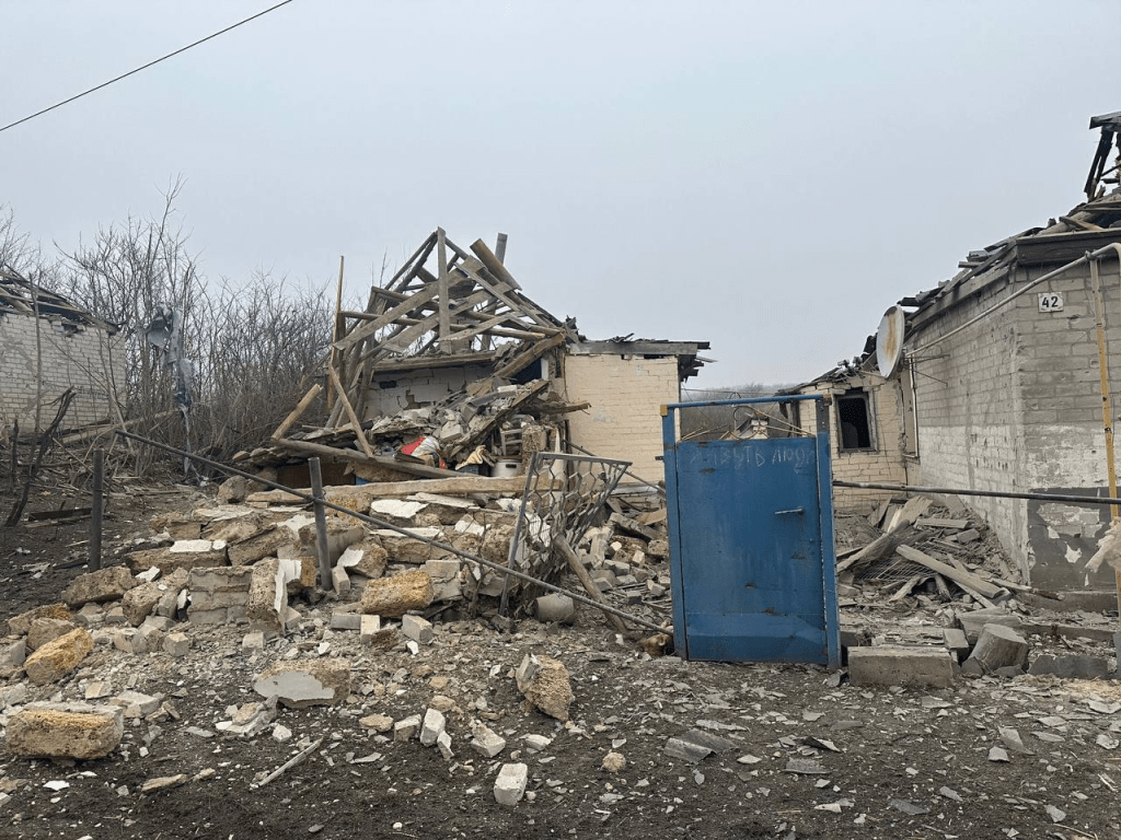 The aftermath of Russian attacks. Photo: Regional Military Administration (RMA)