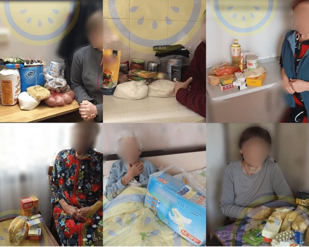 Residents of the occupied left-bank areas of Kherson oblast received aid from volunteers of the Support Kherson foundation.