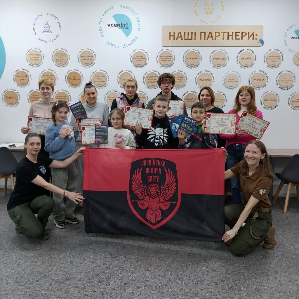 Тренінг із протимінної безпеки для школярів м.Київ.Березень 2025 року
