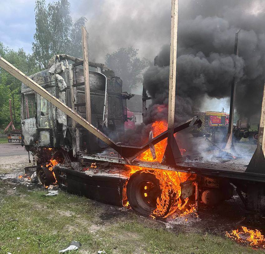 Aftermath of a russian attack on Snovsk community, 7 June 2026. Photo: National Police