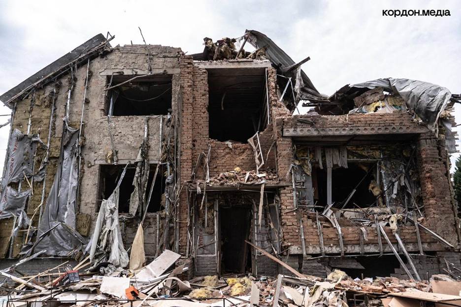 The aftermath of a russian strike in Stepanivka community, 25 June 2026. Photo: social media