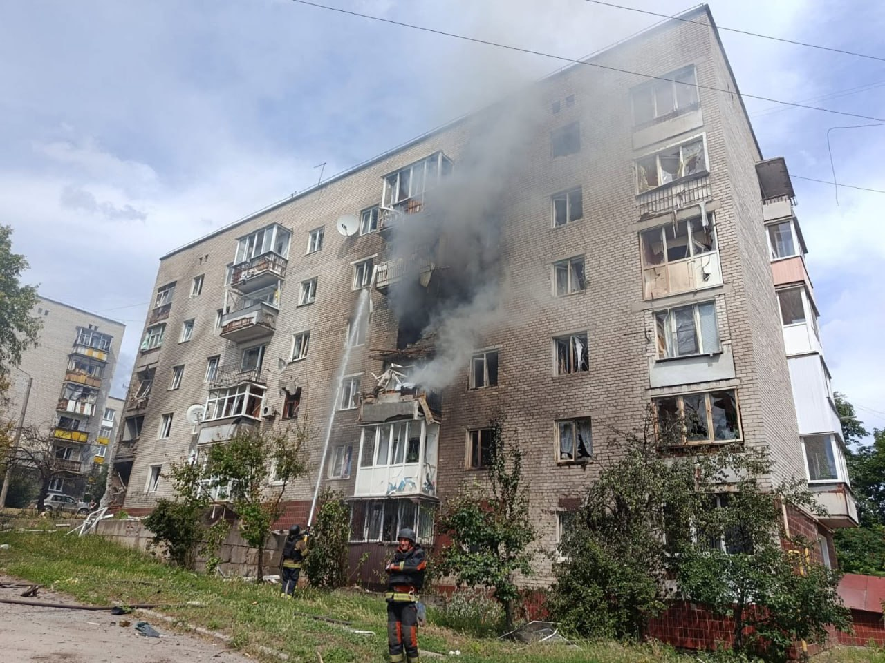Izium. Photo: Stepan Maselskyi, Head of the Izium District Military Administration.