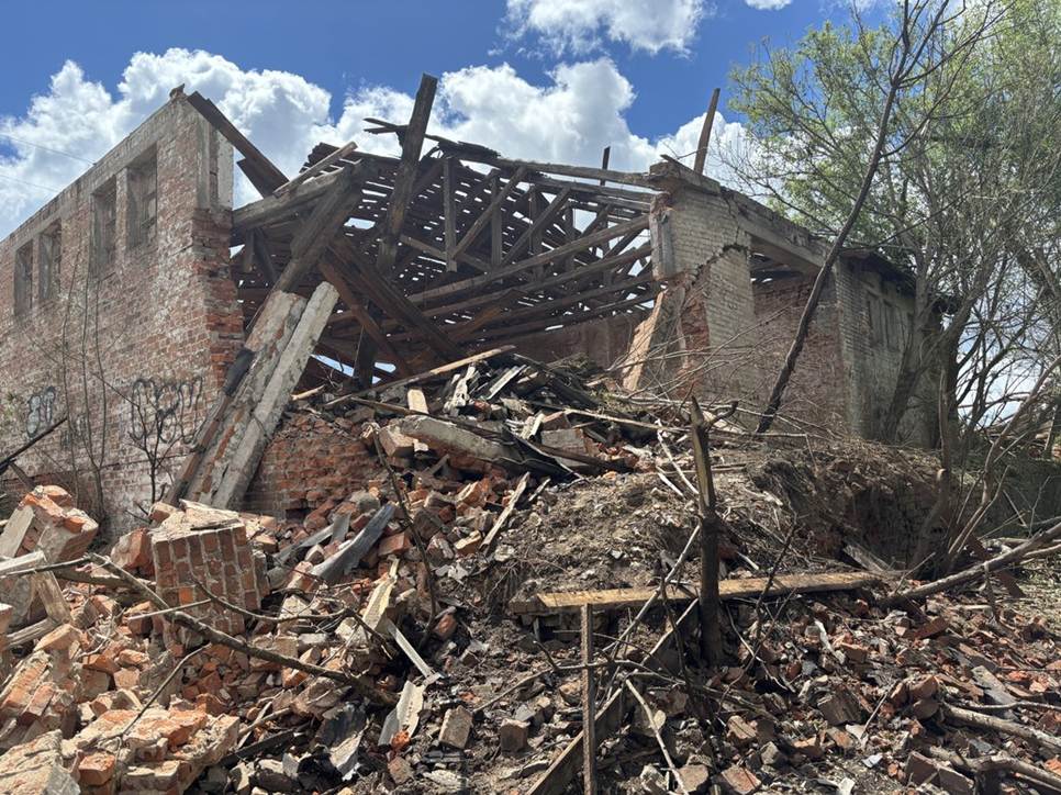 The aftermath of a russian attack in Krolevets, Sumy oblast, 15 June 2026. Photo: social media
