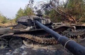 На Запорізькому напрямку знищили російський танк