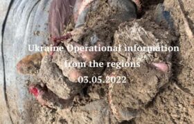 англ Україна Оперативна інформація з регіонів 03.05.2022