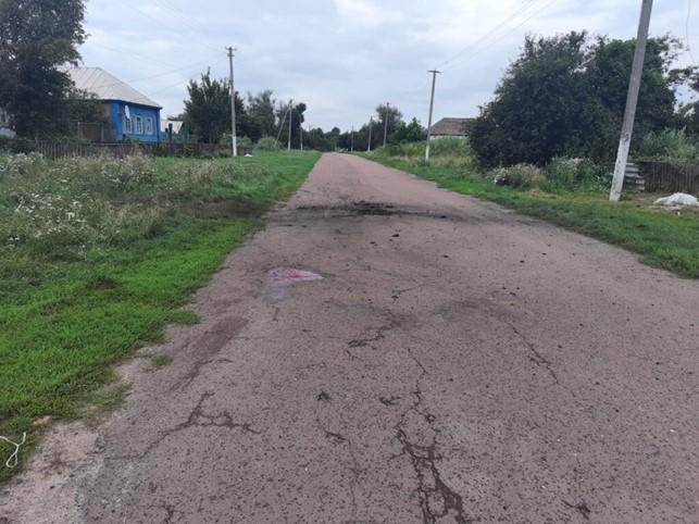 In the morning of August 8, russian aggressors shelled borderline village of Katerynivka, Shostka district, Sumy region 2