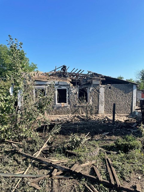 photo 2 Am 27. Juli am Morgen haben russische Angreifer dreimal mit Raketen gegen die Stadt Torezk geschlagen und noch ein Raketenangriff war gegen die Stadt Awdijiwka im Donezk Gebiet.